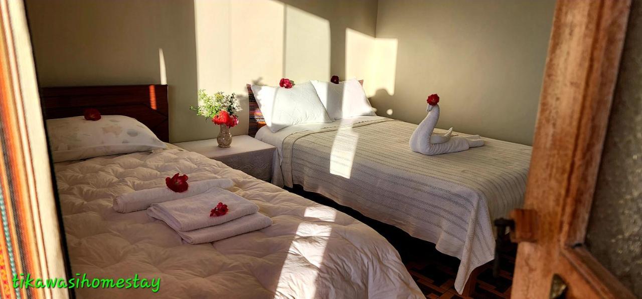 Tikawasi Homestay Comunidad Pueblo Isla Amantani Jose Luis Ocosuyo エクステリア 写真
