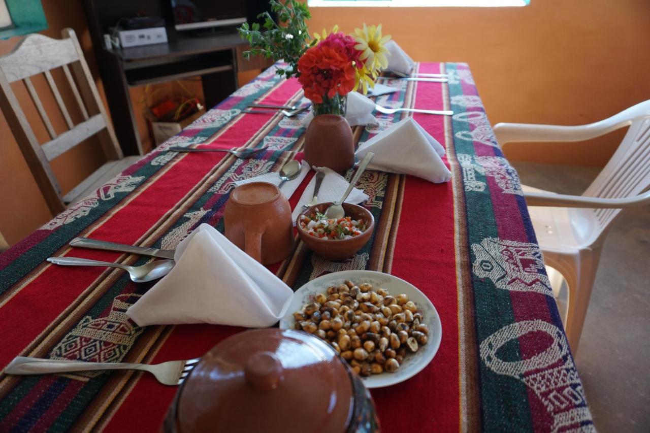 Tikawasi Homestay Comunidad Pueblo Isla Amantani Jose Luis Ocosuyo エクステリア 写真
