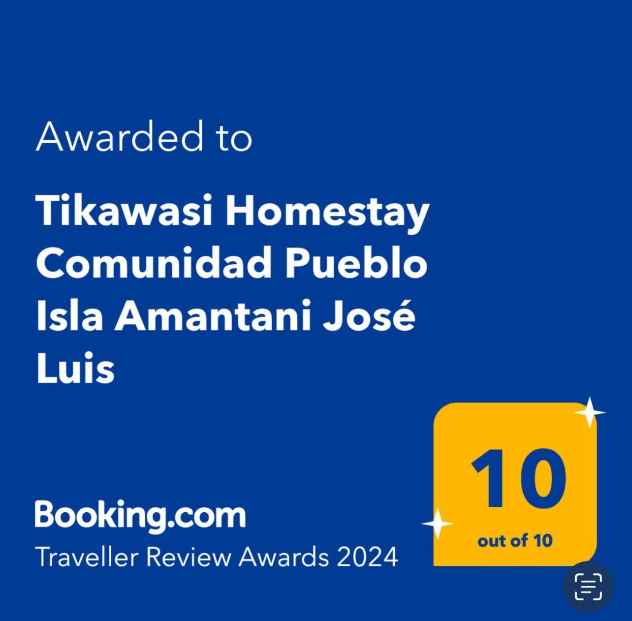 Tikawasi Homestay Comunidad Pueblo Isla Amantani Jose Luis Ocosuyo エクステリア 写真